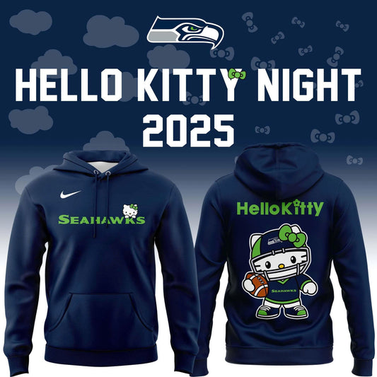 Special New Seahawks x Hello Kitty Hoodie