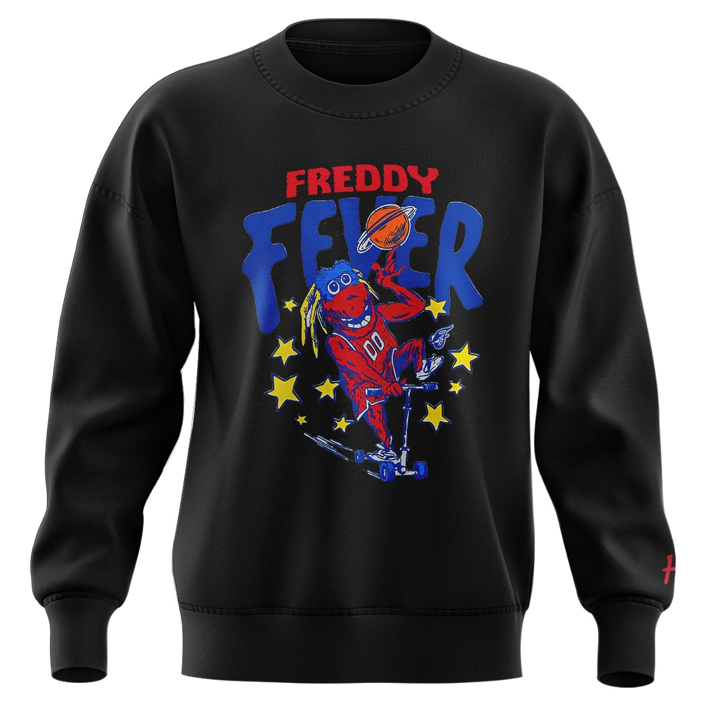 Exclusive Freddy Fever Logo Limited Edition Black Sweat