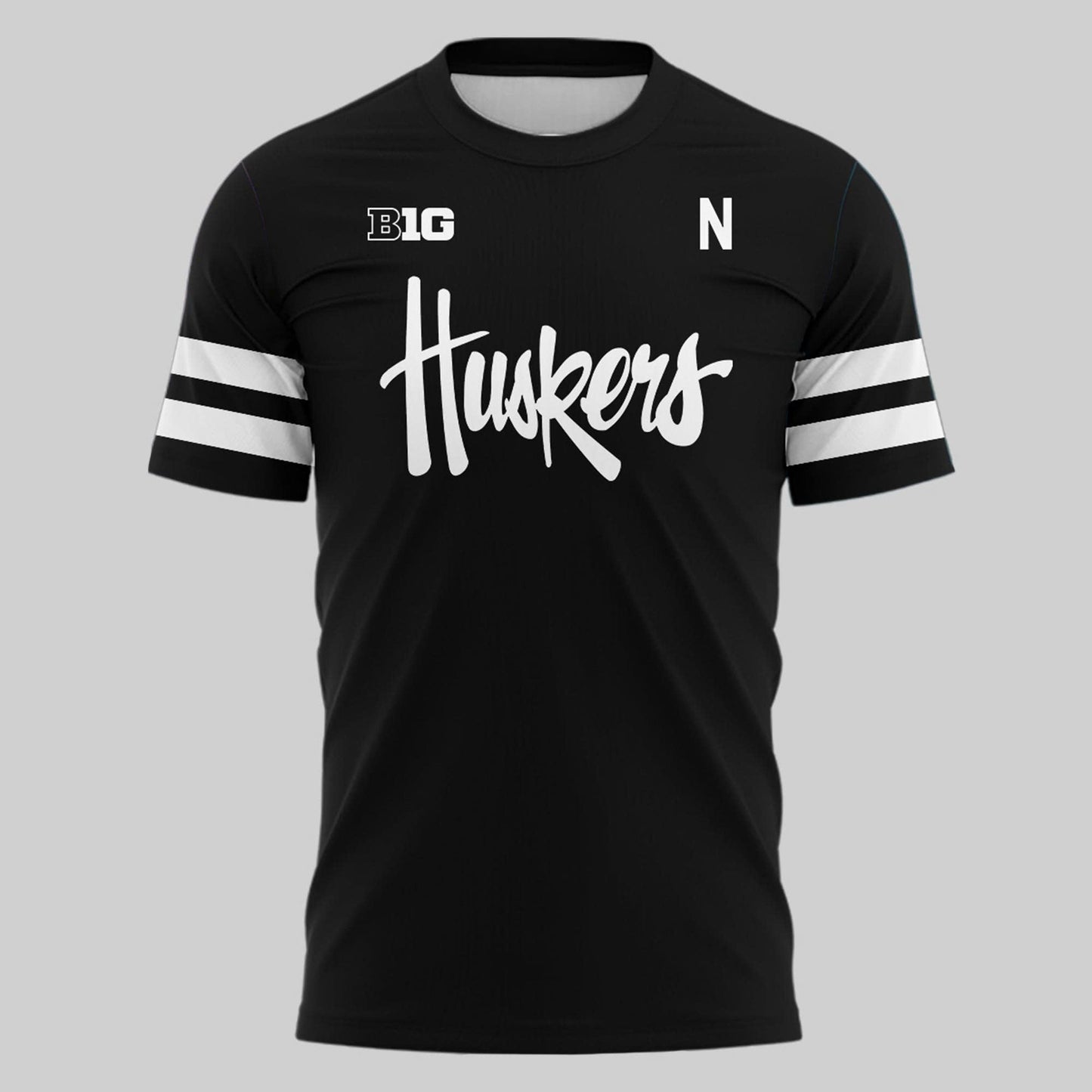 Special New Alternate Dark Mode Helmet Logo Tshirt In Black