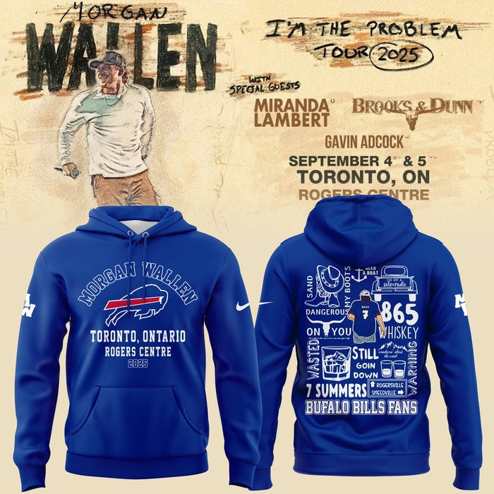Exclusive Morgan Wallen x Buffalo Bills Hoodie 2025 For Fans!