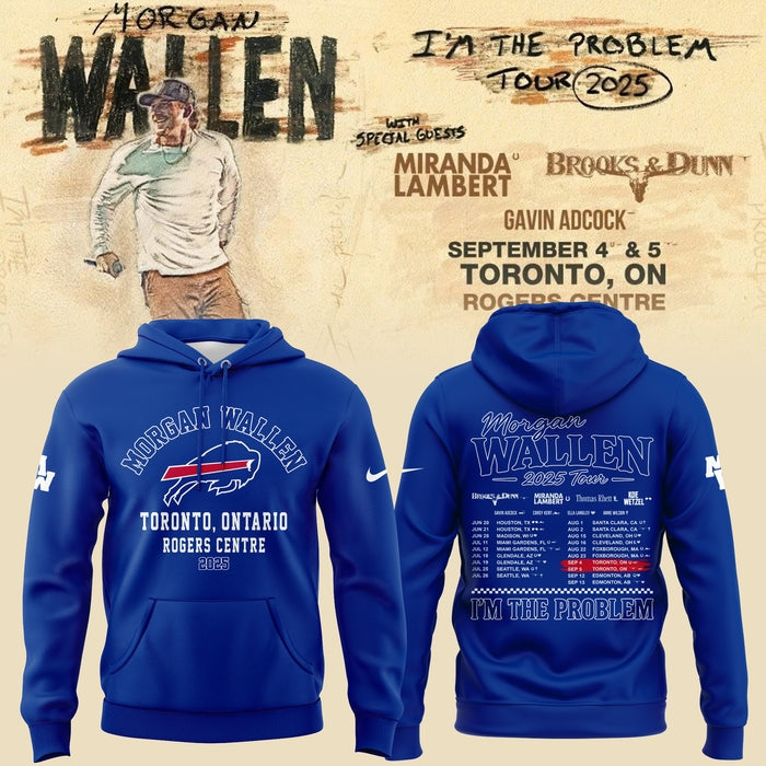 Exclusive Morgan Wallen x Buffalo Bills Hoodie 2025 For Fans!