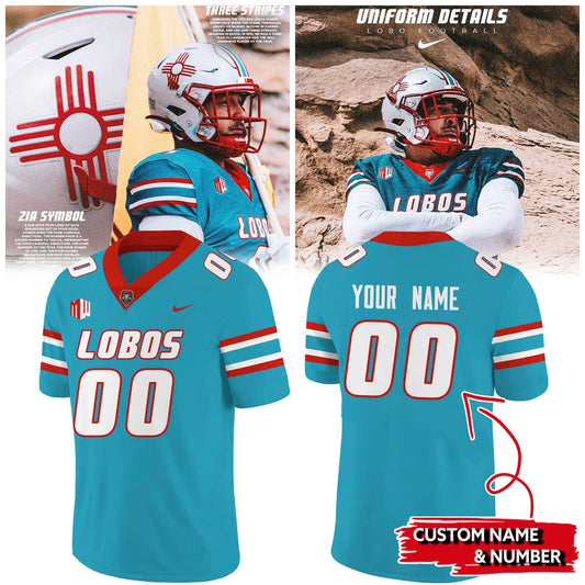Special New The Turquoise Uniform Football Jersey Custom Name Numbers
