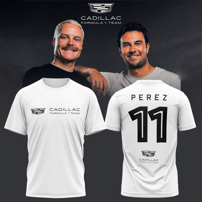 SERGIO PEREZ CADILLAC T-SHIRT (White)