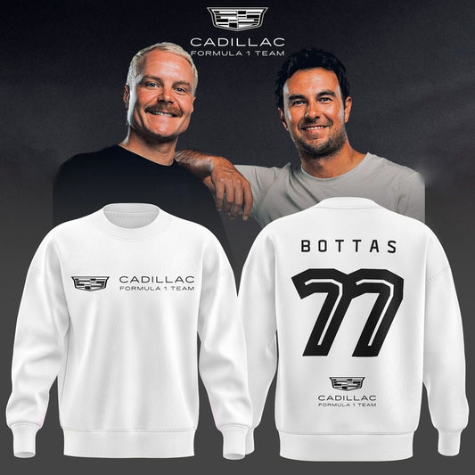 VALTTERI BOTTAS CADILLAC SWEATER SHIRT (White)
