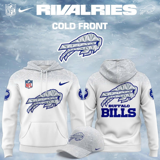 Buffalo Bills 2025-2026 Rivalries Cold Front Hoodie (Pattern)