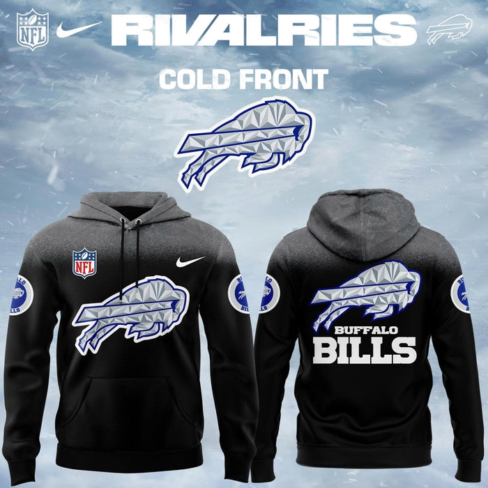 Buffalo Bills 2025-2026 Rivalries Cold Front Hoodie (Black)