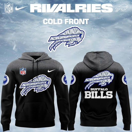 Buffalo Bills 2025-2026 Rivalries Cold Front Hoodie (Black)
