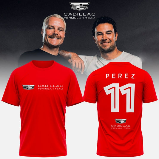 SERGIO PEREZ CADILLAC T-SHIRT (Red)
