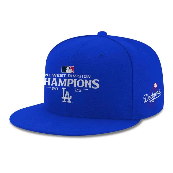 Official Los Angeles Dodgers Royal NL West Division Champs 2025 Jersey (Blue)