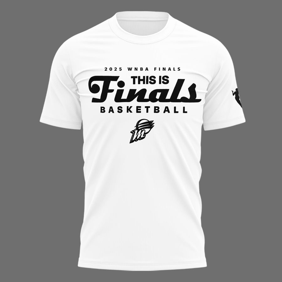 Limited edition 2025 t-shirt " THE PHOENIX MERCURY ARE FINALS BOUND " for fans.