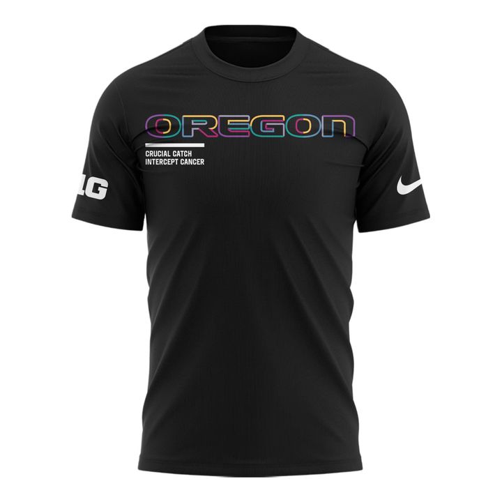 Oregon Ducks Football 2025 Crucial Catch T-shirt