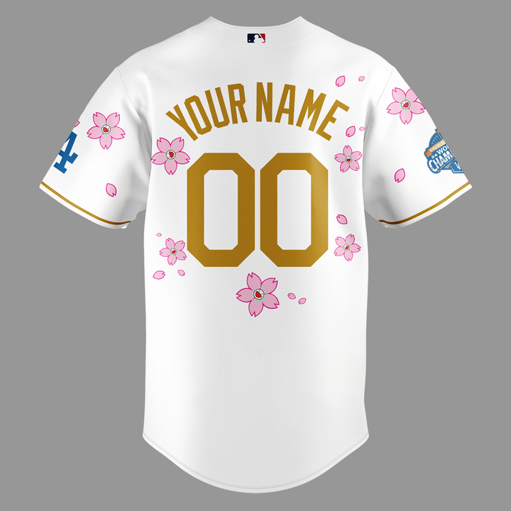 Los Angeles Dodgers x Takashi Murakami WORLD SERIES CHAMPION 2025 Jersey