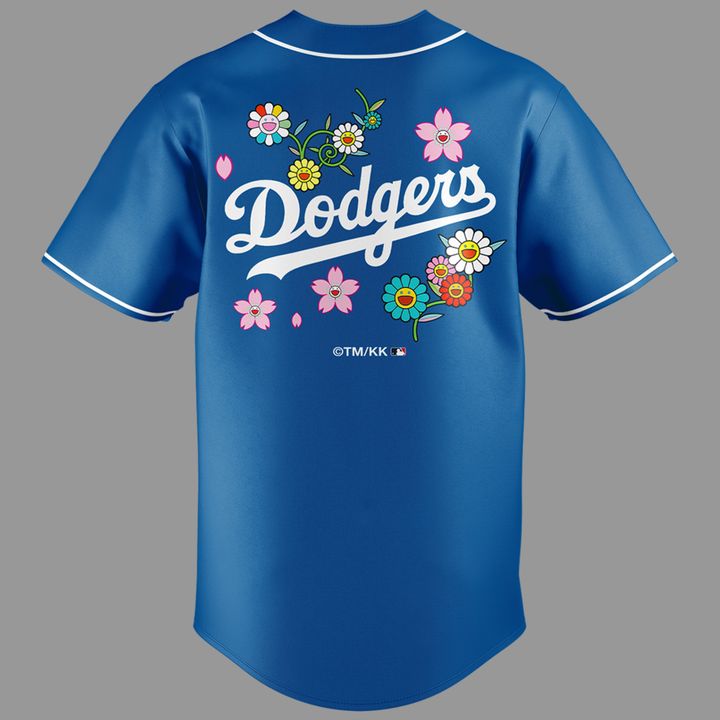 Takashi Murakami x LA Dodgers World Series Champions 2025 Baseball Jersey