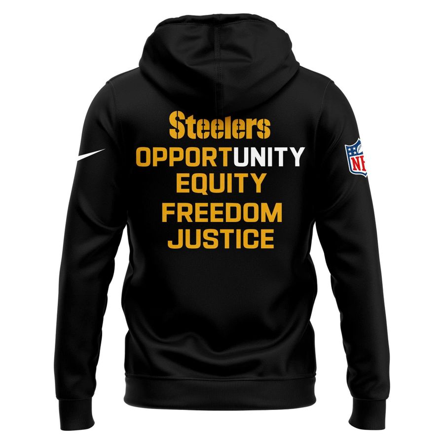 Limited Edition Pittsburgh Steelers '' INSPIRE CHANGE '' 2025 Hoodie