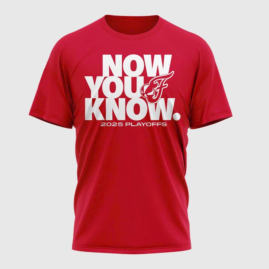 Fever Now You Know 2025 Playoffs Shirt