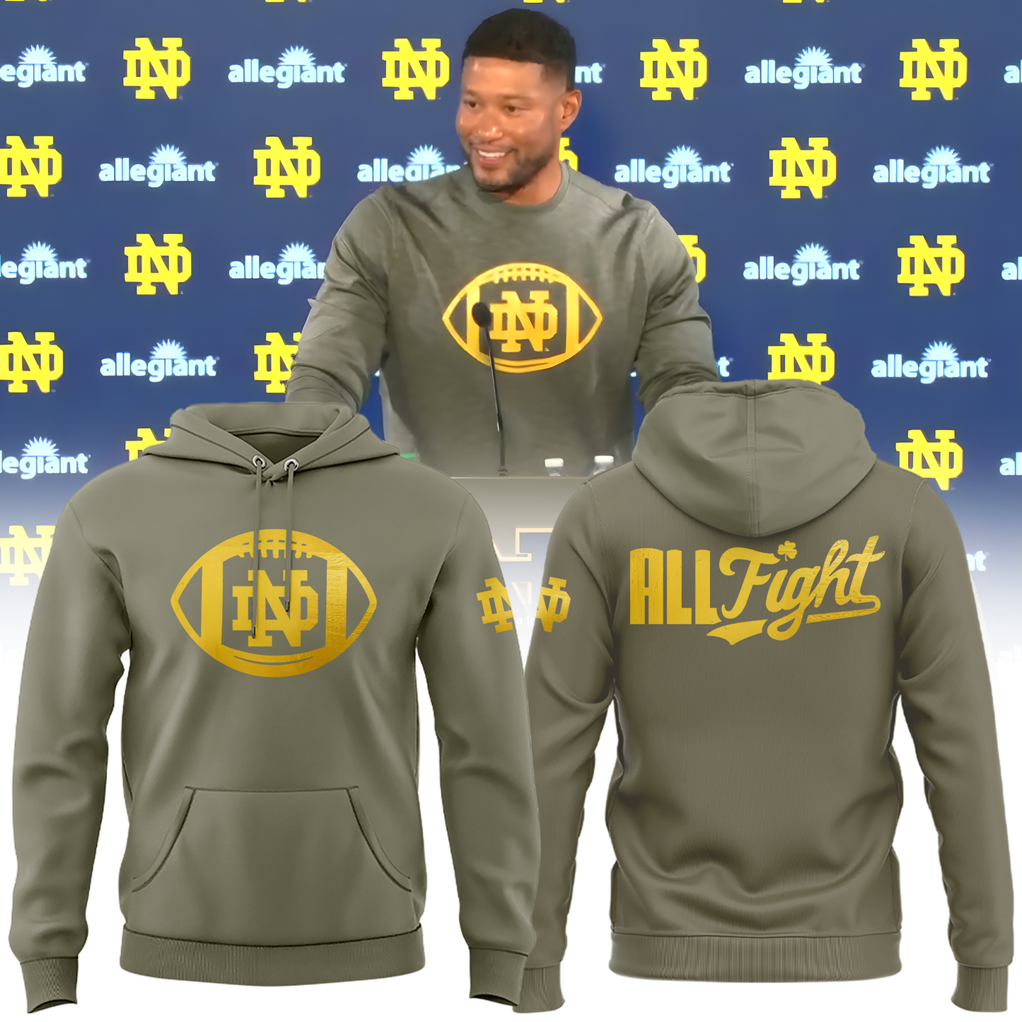Notre Dame Football Limited Edition 2025 Hoodie