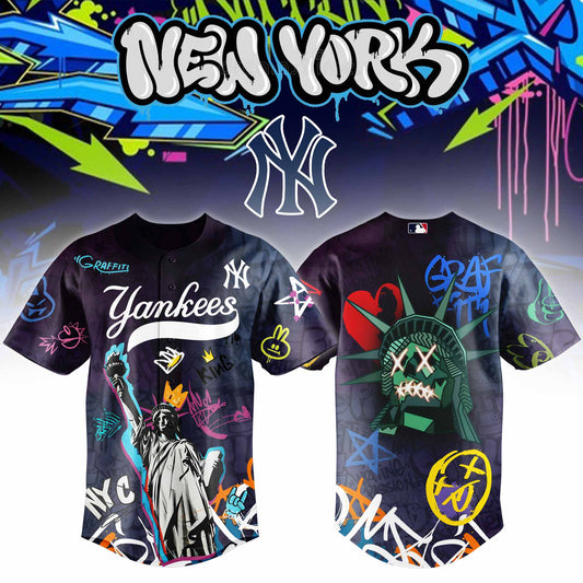 Graffiti New York City x NYY Street Style Edition Jersey