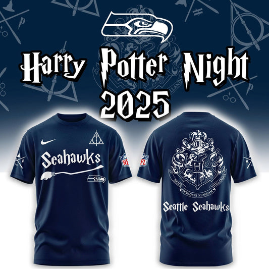 Seattle Seahawks Harry Potter Combo T-Shirt