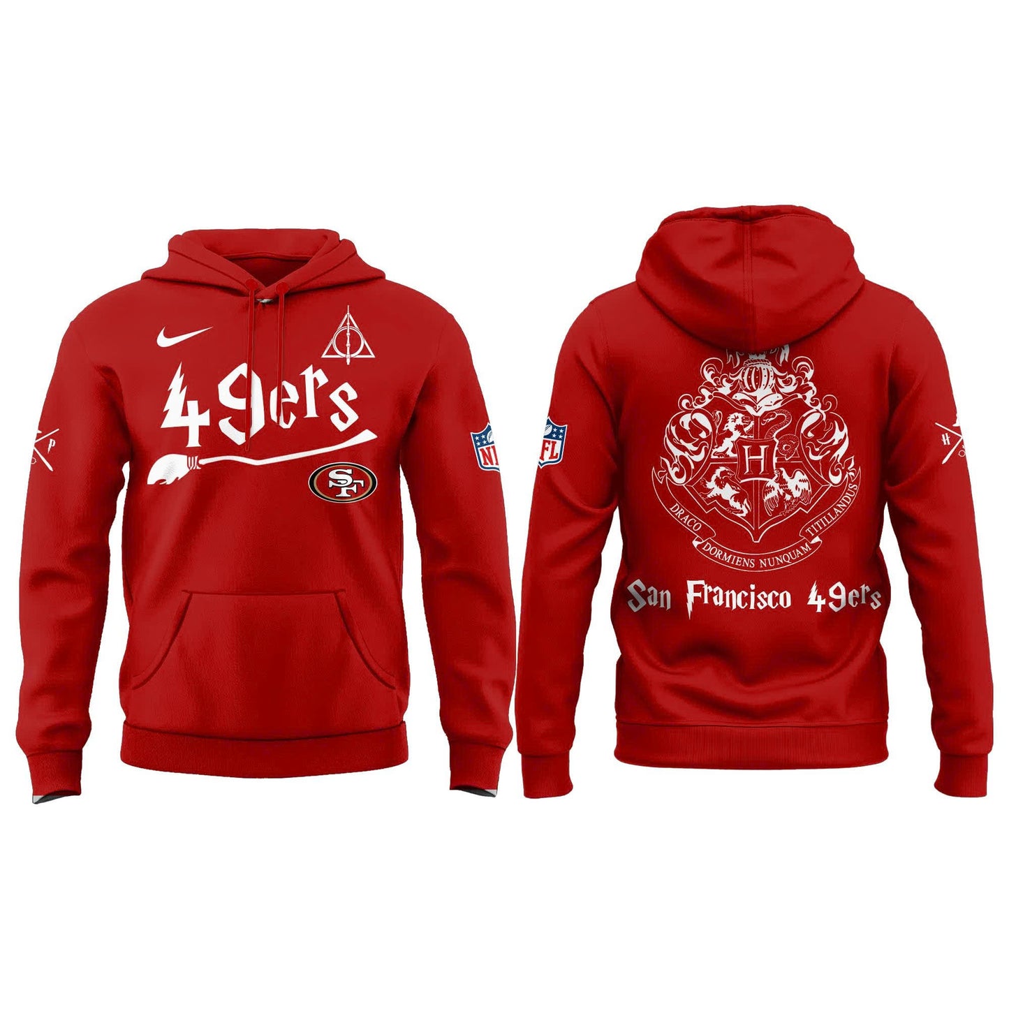 San Francisco 49ers Harry Potter 2025  Combo Hoodie