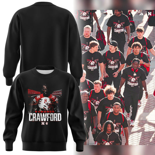 Limited Edition Nebraska Football x Crawford Sweatshirt 2025