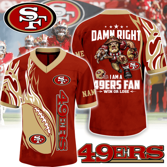 San Francisco 49ers Fan Jersey