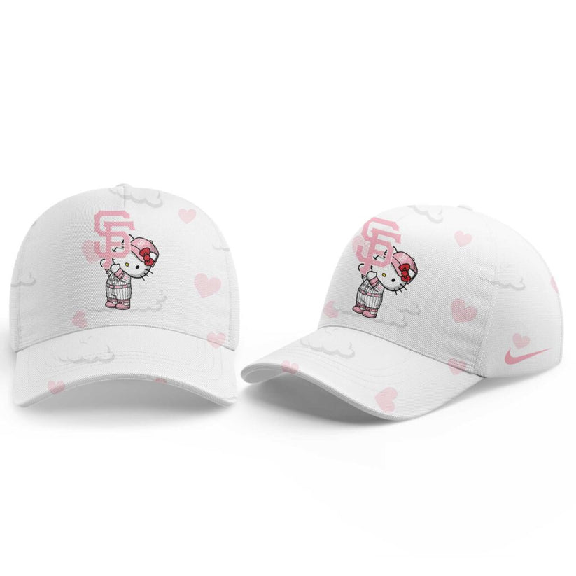 Limited Edition San Francisco Giants x Hello Kitty White Jersey