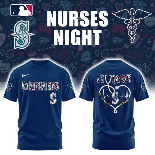 Limited Edition Seattle Mariners Nurses Appreciation 2025 Shirt