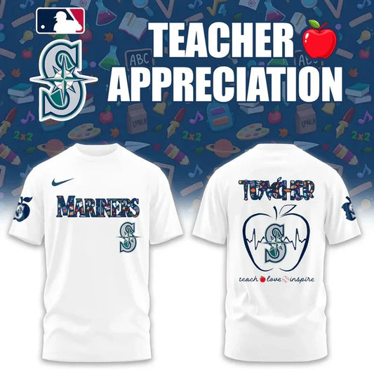 Limited Edition Seattle Mariners TEACHER NIGHT 2025 Shirt