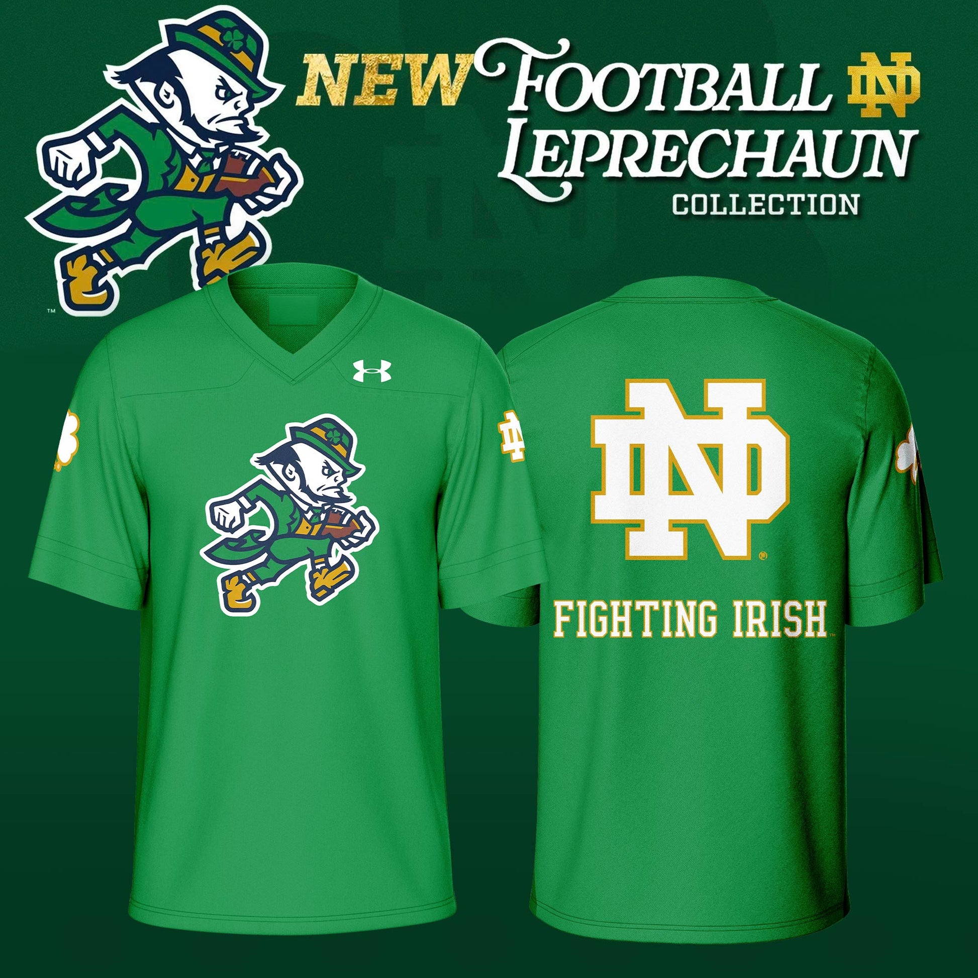Limited Edition Irish Football Jersey Leprechaun Collection 2025