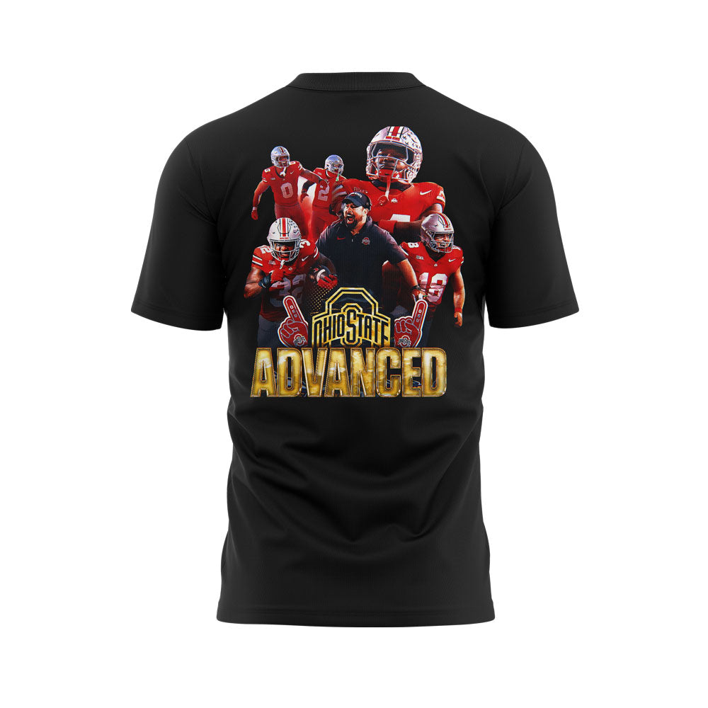 Ohio State Football ARE 2025 COTTON BOWL CHAMPIONS Black T-shirt