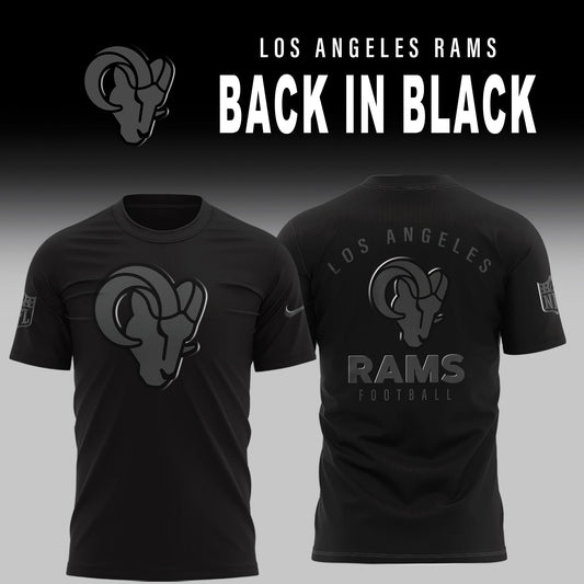 Los Angeles Rams 2026 Back In Black Limited Edition Shirt