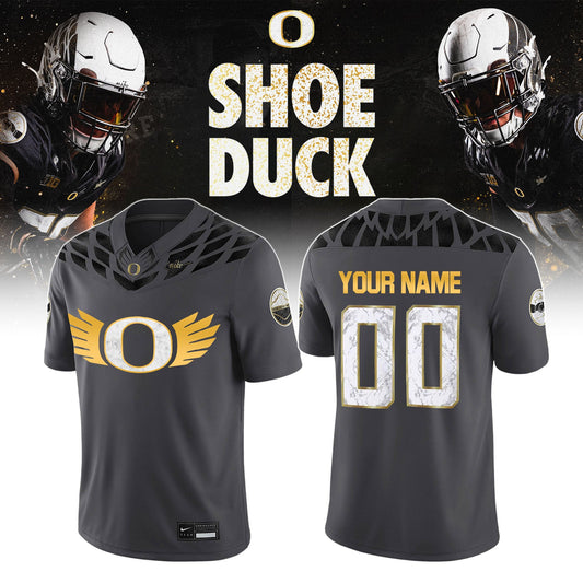 Oregon Ducks ShoeDuck Anthracite