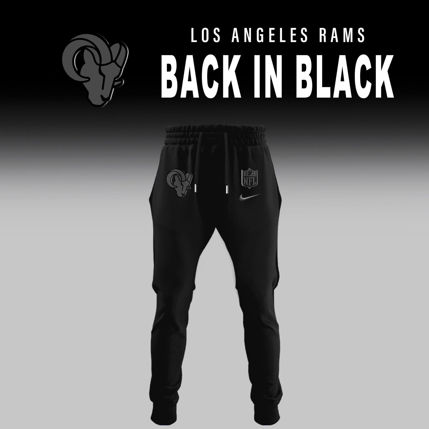 Los Angeles Rams 2026 Back In Black Limited Edition Shirt