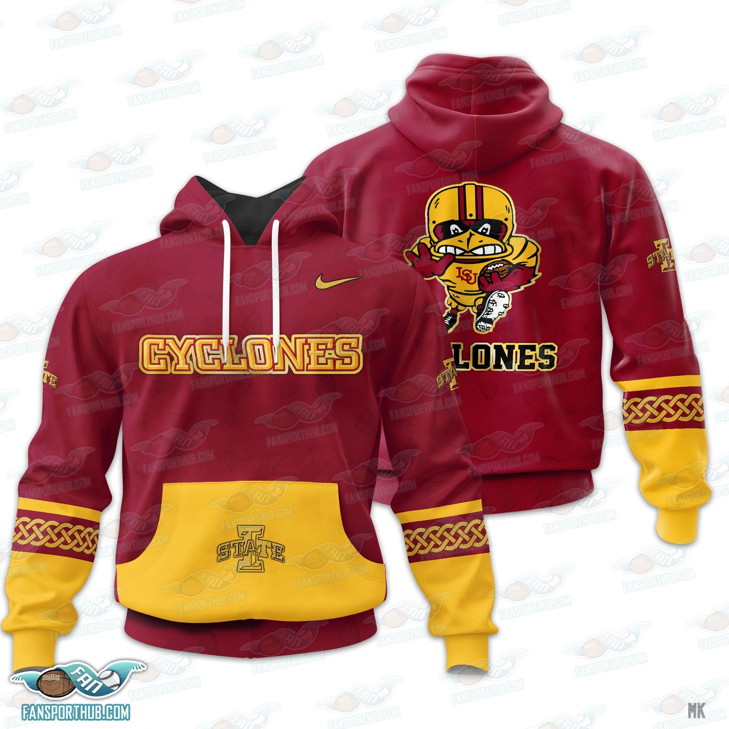 Iowa State Cyclones | NCAA Hoodie Design