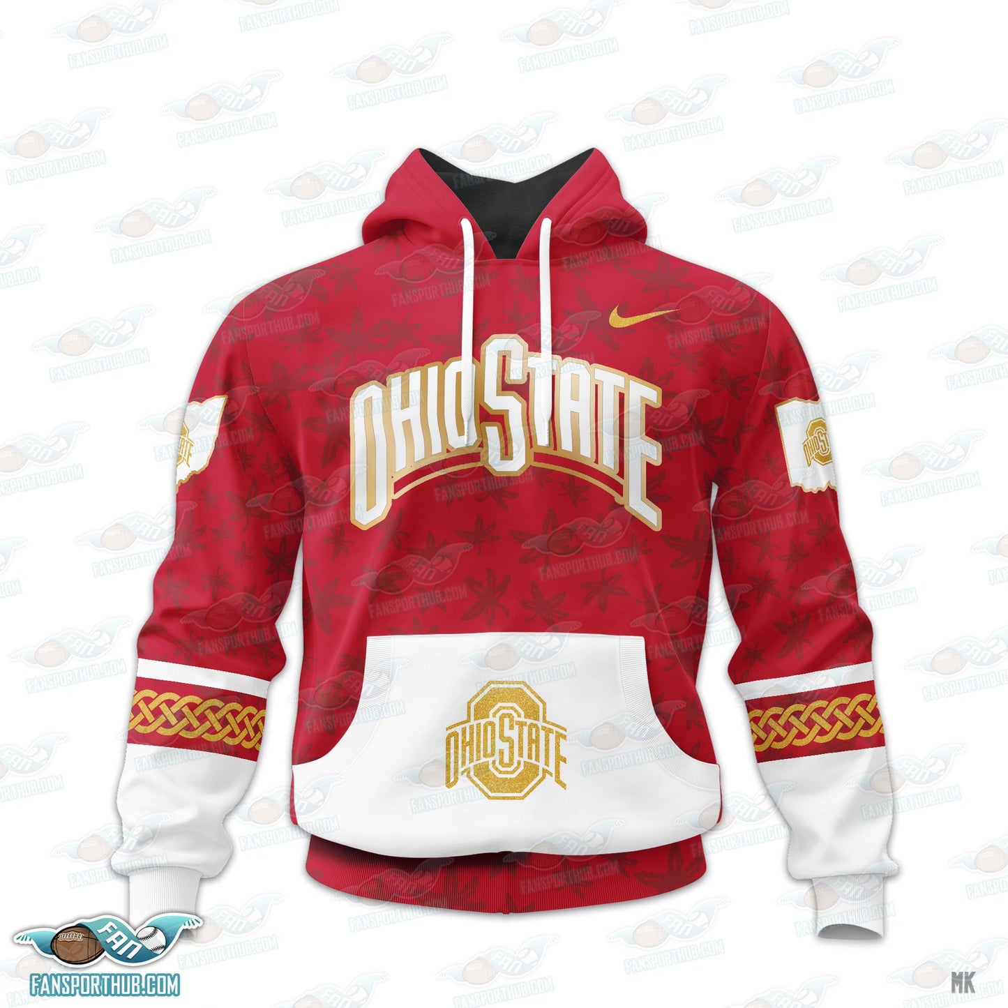 Ohio State Buckeyes | NCAA Hoodie Design