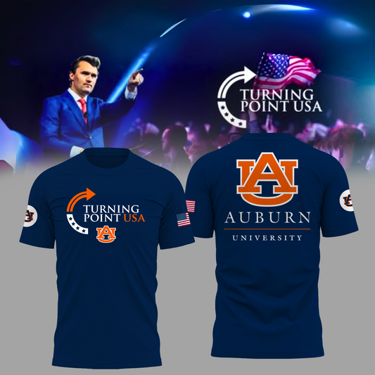 Limited Edition Auburn University x Turning Point USA T-Shirt