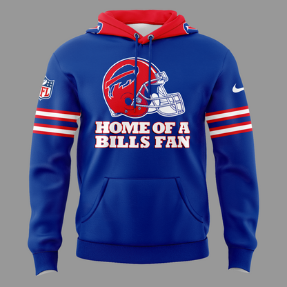 Exclusive 2025 Buffalo Bills Red Helmets Back Hoodie