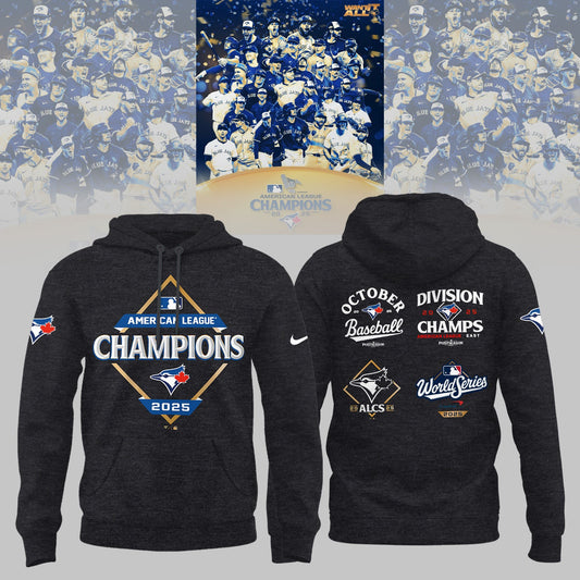 Toronto Blue Jay 2025 American League Champions Hoodie