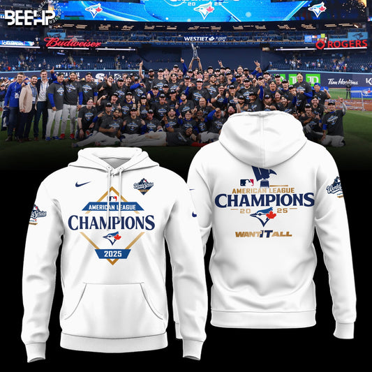 Toronto Blue Jay 2025 American League Champions Hoodie