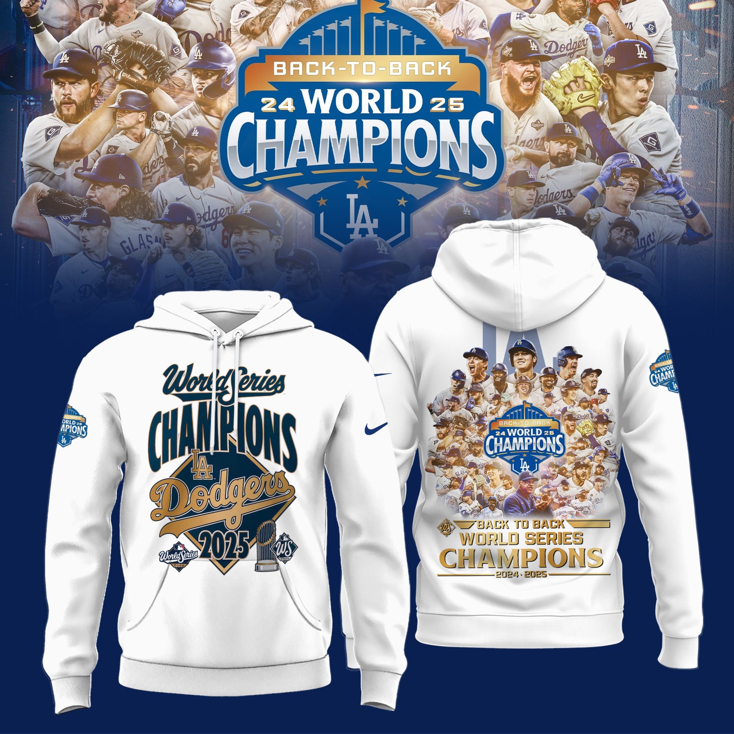 LA Dodgers 2025 World Series Champions Limited Edition