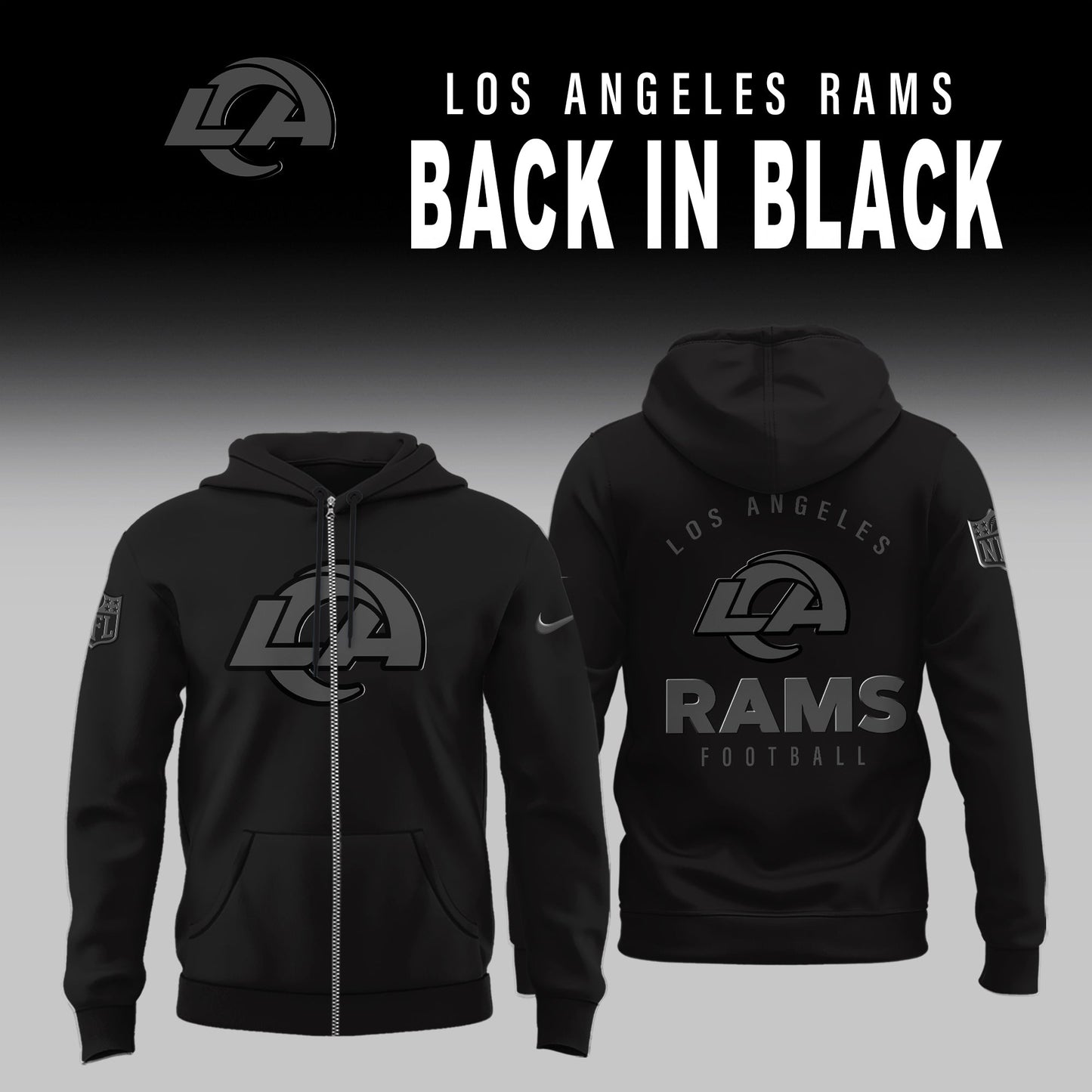 Los Angeles Rams 2026 Back In Black Limited Edition Shirt