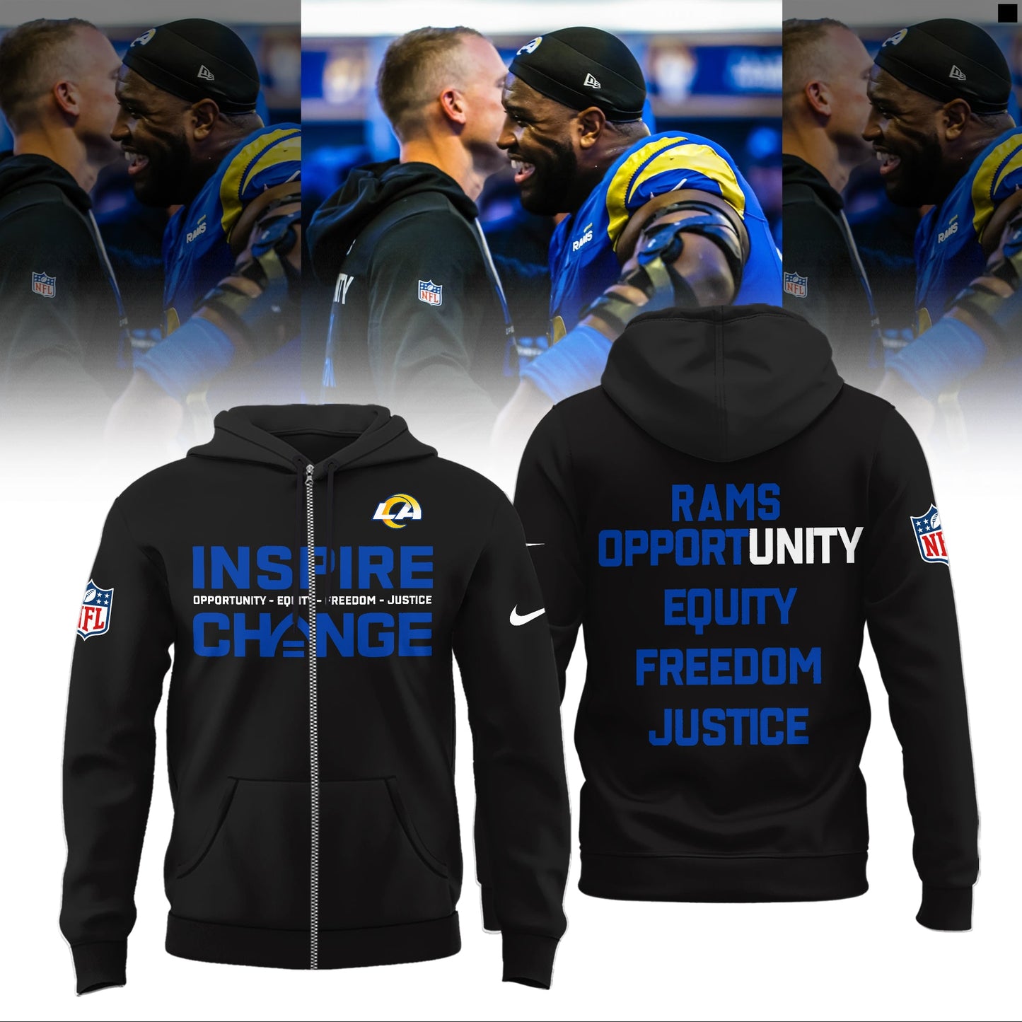 Los Angeles Rams 2025 Inspire Change Limited Edition Shirt