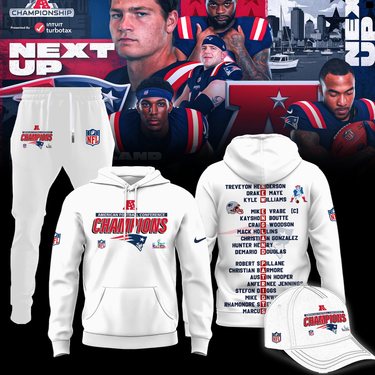 New England Patriots AFC hampions Limited Edition Shirt