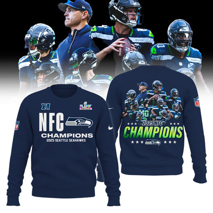 Seattle Seahawks NFC Champions Limited Edition Shirt V3