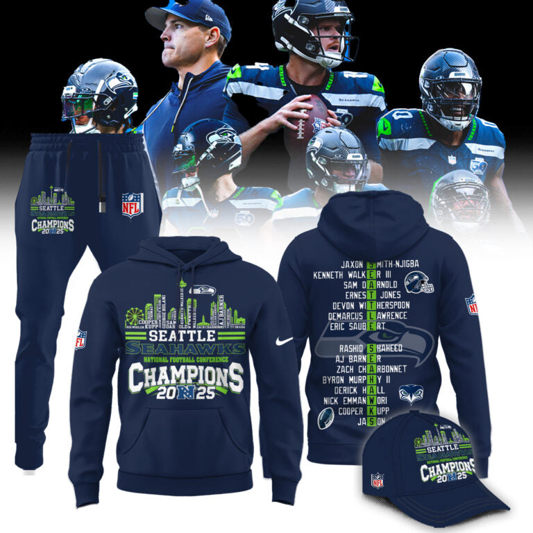 Seattle Seahawks NFC Champions Limited Edition Shirt