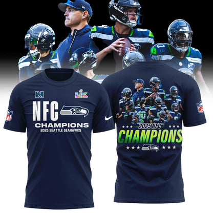 Seattle Seahawks NFC Champions Limited Edition Shirt V3
