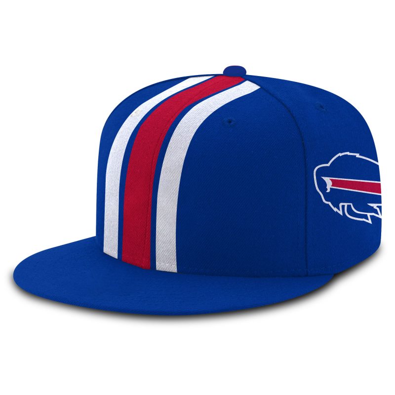 Exclusive 2025 Buffalo Bills Red Helmets Back Hoodie V2