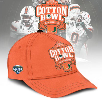 Miami Hurricanes Football Cotton Bowl Champions 2025 Combo Hoodie