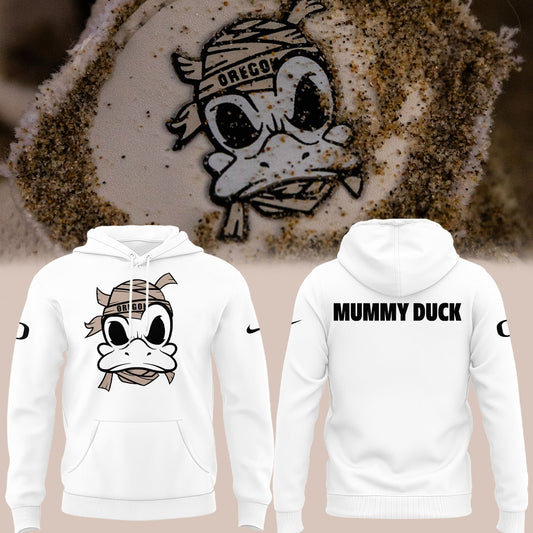 Special 2025 Mummy Duck Oregon Football Hoodie