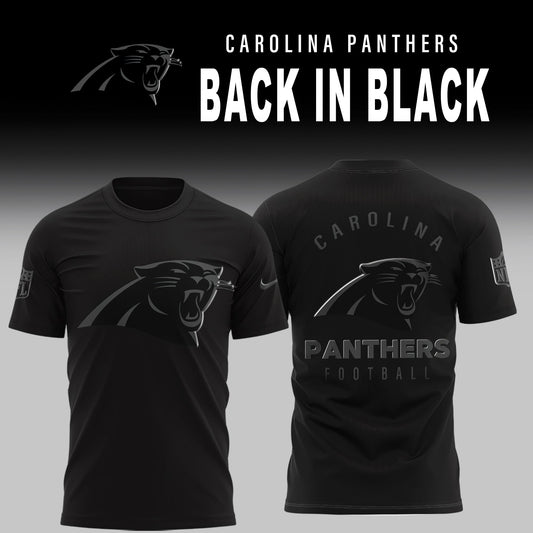 Carolina Panthers 2026 Back In Black Limited Edition Shirt